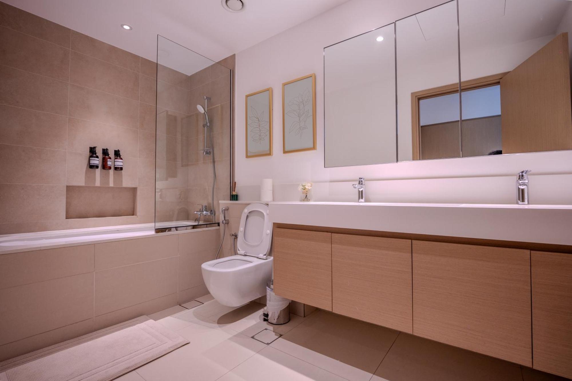 迪拜3Br Haven With Burj Views By Magnoliasvhr公寓式酒店 外观 照片