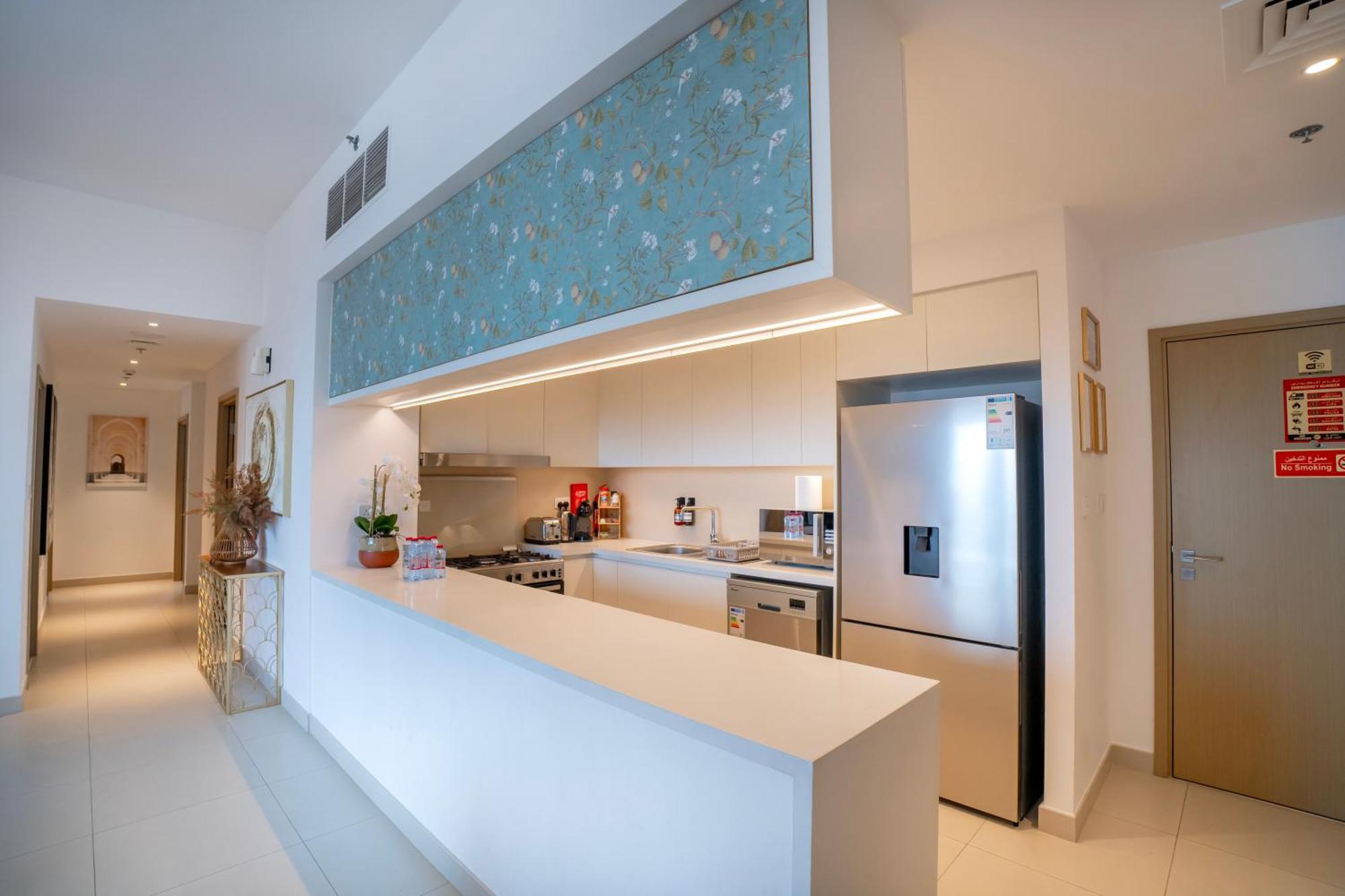 迪拜3Br Haven With Burj Views By Magnoliasvhr公寓式酒店 外观 照片