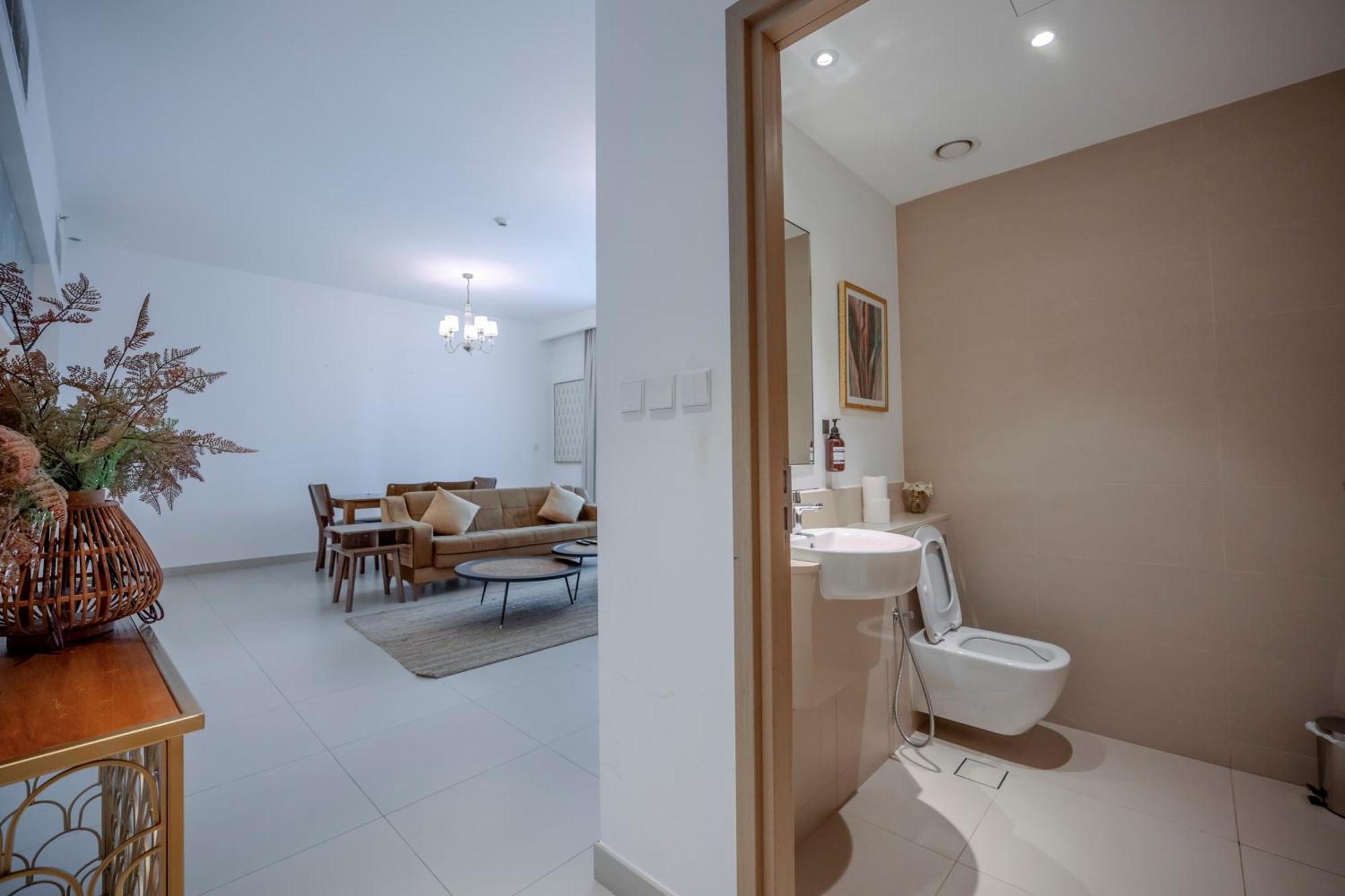 迪拜3Br Haven With Burj Views By Magnoliasvhr公寓式酒店 外观 照片